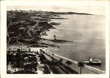 POSTAL MODERNA Niza de Mónaco tiene