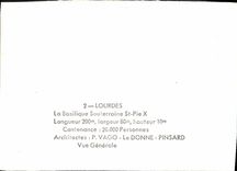 MODERN CARD Heavy the Underground Basilica Black and white St