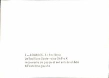 MODERN CARD Heavy the Basilica the Underground Basilica Black and white St