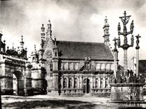 MODERN CARD Holy Thegonnec the Martyrdom the Ossuary And Arc de Triomphe