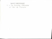 CPM Saint Thegonnec Le Calvaire L'Ossuaire Et l'Arc De Triomphe