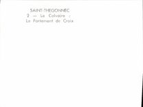 MODERN CARD Holy Thegonnec the Martyrdom Portement De Croix