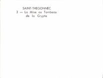 CPM Saint Thegonnec La Mise Du Tombeau De La Crypte