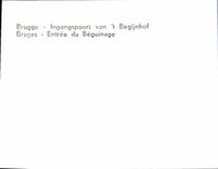 CPM Bruges Entree Du Beguinage