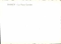 CPM Nancy La Place Carriere