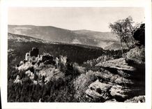 MODERN CARD Mount Sainte Odile Ruins of the Castles of Dreistein