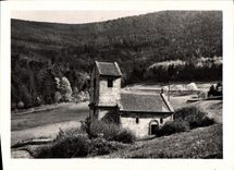 MODERN CARD Mount Sainte Odile the old Abbey of Niedermunster