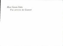 POSTAL MODERNA montar Sainte el aire visto Odile del convento