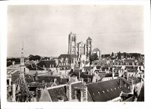 POSTAL MODERNA opinión de Bourges y la catedral