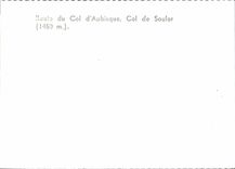 MODERN CARD Road of the Collar D' Aubisque Collar of Soulor