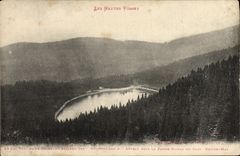 VINTAGE POSTCARD the Green Lake Of Danes Sulzern See Voiche Chechmate