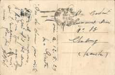 VINTAGE POSTCARD Rouen Street St Romain