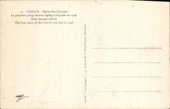 CPA Lisieux Eglise Saint Jacques 