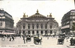 VINTAGE POSTCARD Paris the Opera Publishes by the Paris Good market