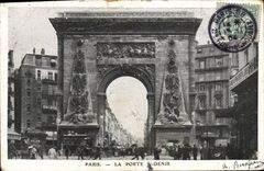 CPA Paris La Porte St Denis
