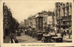 CPA Paris Les Portes Saint Martin Et Saint Denis