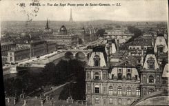 CPA Paris Vue Des Sept Ponts Prise De Saint Gervais