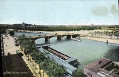 VINTAGE POSTCARD Paris Bridge Of the Harmony
