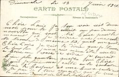 VINTAGE POSTCARD Paris Bridge Of the Harmony