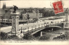 CPA Paris Le Pont Alexandre III