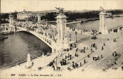 CPA Paris Le Pont Alexandre III