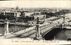 CPA Paris Le Pont Alexandre III