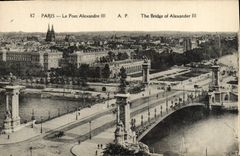CPA Paris Le Pont Alexandre III