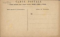 CPA Paris Statue de Strasbourg