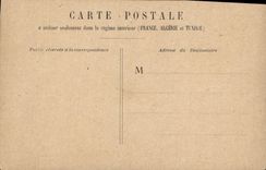 CPA Paris Statue de Strasbourg