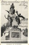 VINTAGE POSTCARD Monument of Victor Hugo Paris