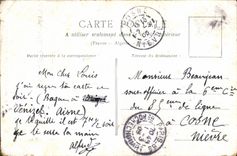 CPA Paris Le Monument de Gambetta 