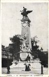 CPA Paris Le Monument de Gambetta 