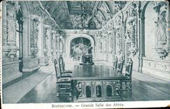 CPA Benedictine Grande Salle des Abbes 