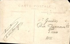 VINTAGE POSTCARD Trawl-nets on the Marne the Canal of the Garden