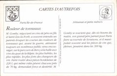 REPRO Les Petits Metiers de Paris Le Marchand de Tonneaux