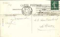 CPA Paris Perspective De La Rue De Rivoli