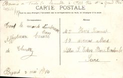 VINTAGE POSTCARD Picturesque Brittany Begard the Good Saver the Cave