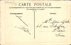 VINTAGE POSTCARD the antique And Royal ISCED De Moret In Gatinois