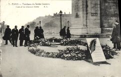 CPA Paris Tombeau Du Soldat Inconnu Militaria