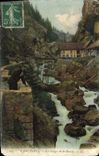 CPA Le Dauphine Les Gorges De La Bourne