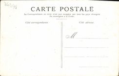 VINTAGE POSTCARD Versailles View Of the Castle Publicity Chocolate Boutron Paris