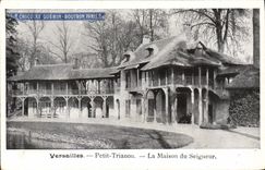 VINTAGE POSTCARD Versailles Small Trianon the House Of the Lord Publicity Chocolate Boutron Paris