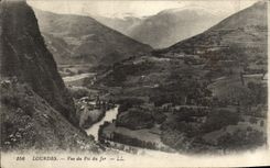 VINTAGE POSTCARD Heavy Sight Of the Peak Of Jer