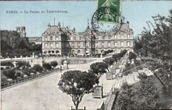 CPA Paris Le Palais du Luxembourg