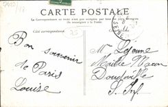 CPA Paris Le Palais du Luxembourg