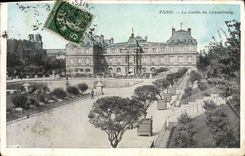 CPA Paris Palais du Luxembourg