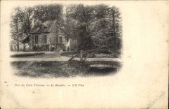 VINTAGE POSTCARD Versailles Park small Trianon the Boudoir
