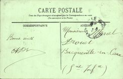 CPA Palais de Versailles Panorama Vers le Chateau Pris de L'Hotel de Ville