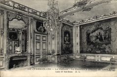 CPA Palais de Versailles Le Chateau La Chambre a Coucher de Louis XV