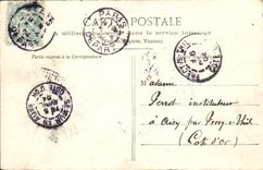 VINTAGE POSTCARD Palate of Versailles Park of the Orangery